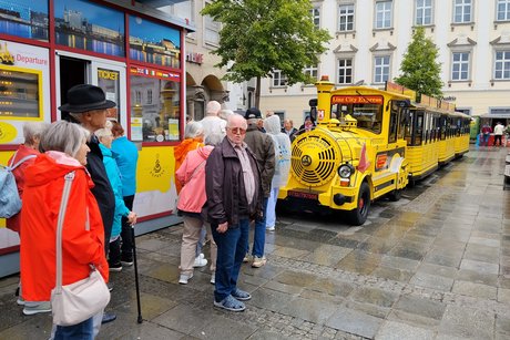 die City Bahnen erleichtern die Stadtbesichtigungen 6 Tage VdK Cadolzburg