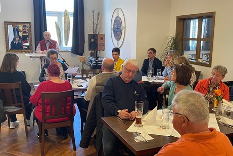 Begrüßung durch Vorstand Jürgen Löbenfelder