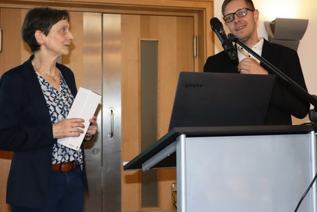 Simone Napiontek (Verbraucher Service), Marc Horn (VdK Lichtenfels)