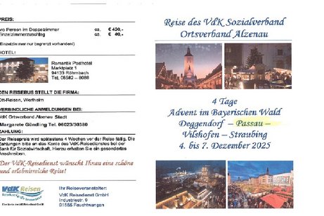 Prospekt Adventsfahrt