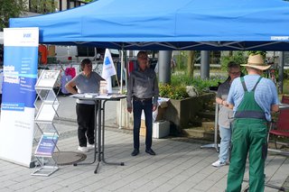 Infostand des VdK Waldkraiburg im Juni 2024