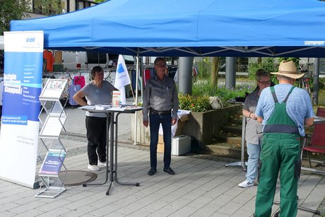 Infostand des VdK Waldkraiburg im Juni 2024