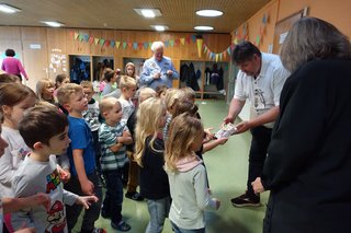 Bild von Überraschung für Erstklässler der Grundschule Bayreuth-Laineck