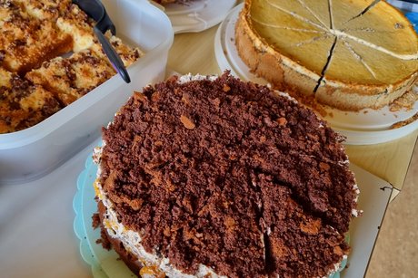 Bild der Kuchentheke