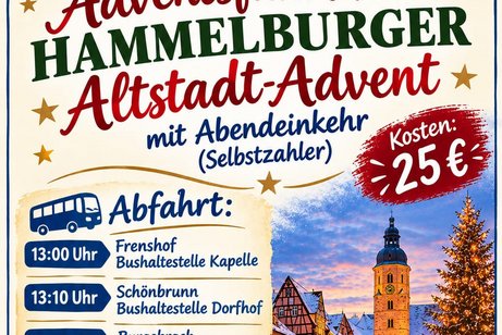Adventsfahrt nach Hammelburg 2026 Adventsfahrt nach Hammelburg 2026