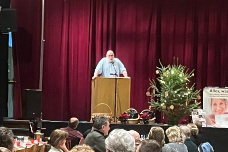 Begr&uuml;&szlig;ung durch 1. Vorstand Michael Gerlach