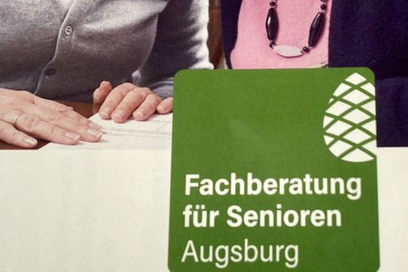 Gut beraten im Alter Flyer der Seniorenberatung