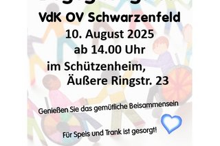 Begegnungsfest 2025 VdK OV Schwarzenfeld