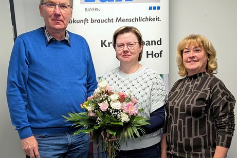 Astrid Wiedemann Teil der VdK-Familie in Hof
