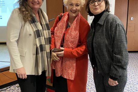 Sandra Hauber, Petra Guttenberger und Adelheid Seifert