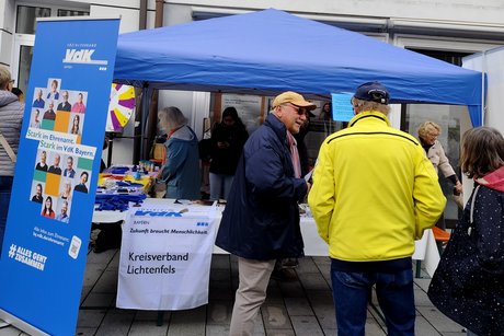 Herbstmarkt Lichtenfels - VdK Stand