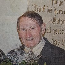 Bild zeigt Ehrenvorsitzenden Georg Fertig