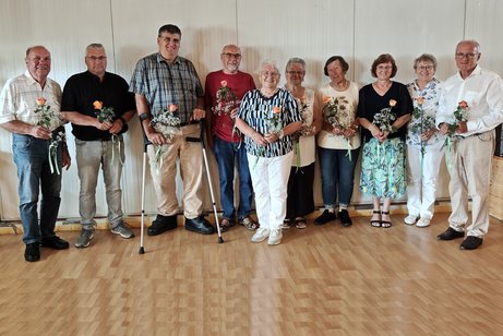 Vorstandschaft mit Kreisfunktionären und Bürgermeister Vorstandschaft mit Kreisfunktionären und Bürgermeister