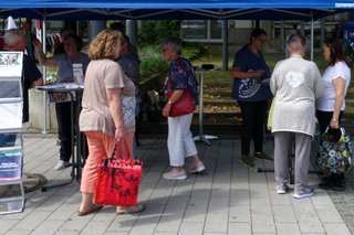 Infostand des VdK Waldkraiburg im Juni 2024