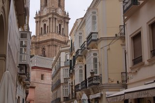 Altstadt Malaga mit Kathedrale