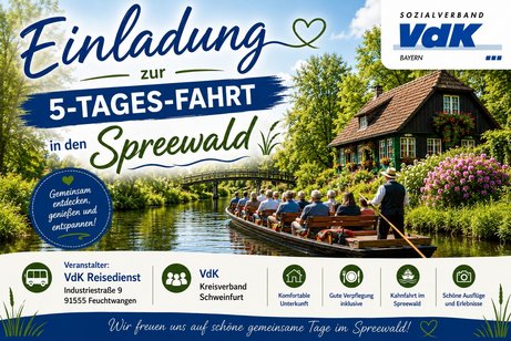 Einladungsbild f&uuml;r die Spreewaldreise