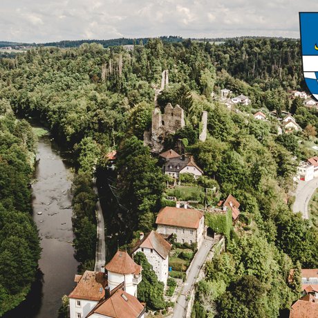 Im Bild ist der Passauer Stadtteil Hals zu sehen