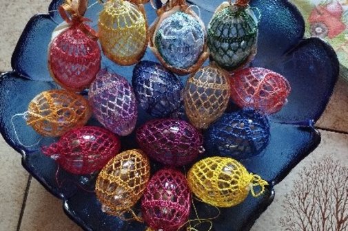 Ostereier im "neuen Kleid"