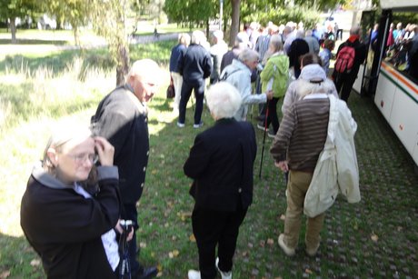 Ankunft am Brombachsee VdK und Senioren