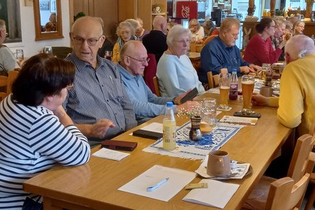 Mitgliederversammlung läuft Mitgliederversammlung läuft
