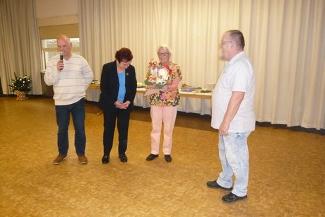 Elisabeth Happe und Ursula Luige bei der Ehrung der Jubilare Elisabeth Happe und Ursula Luige bei der Ehrung der Jubilare