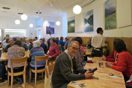 Gleich gibt's Mittagessen