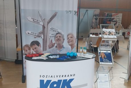 Infostand des VdK Kronach