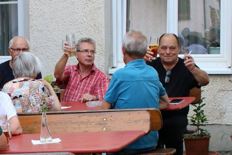 Die Hitze machte durstig