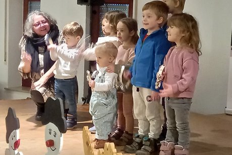 Kita Gut Deutschhof bei der Aufführung Kita Gut Deutschhof bei der Aufführung