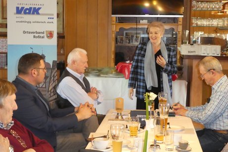 Gru&szlig;worte VdK-Kreisvorsitzende Petra Guttenberger, MdL