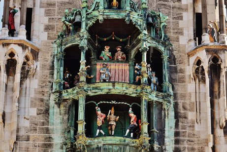Glockenspiel am Marienplatz