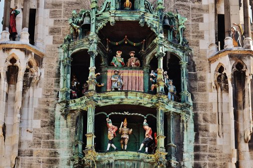 Glockenspiel am Marienplatz