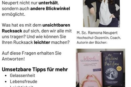 Vortrag Ramona Neupert Der unsichtbare Rucksack