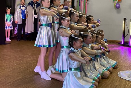 Aufstellung der Kindergarde