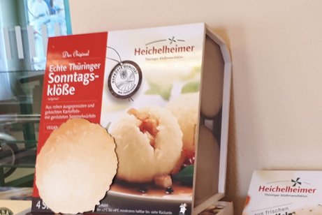 Abbildung einer Packung Thüringer Klöße