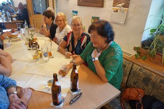 Mittagessen im Erlebnisbauernhof Stierhof in Dornheim