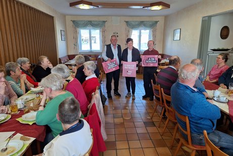 OV Bodenkirchen mit der Kreisvorsitzende Frau Andrea Wendt