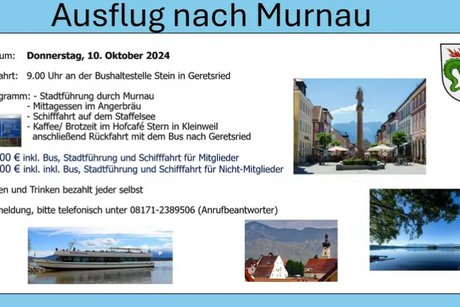 Ausflug nach Murnau