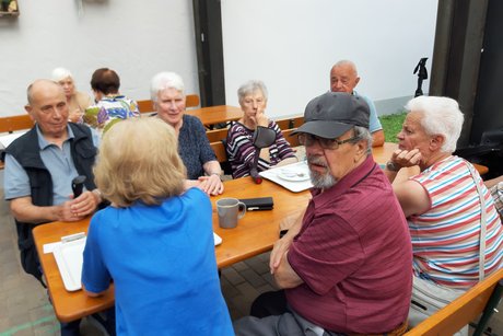 VdK-Biergartentreffen beim Göller in Drosendorf_2 VdK-Biergartentreffen beim Göller in Drosendorf_2