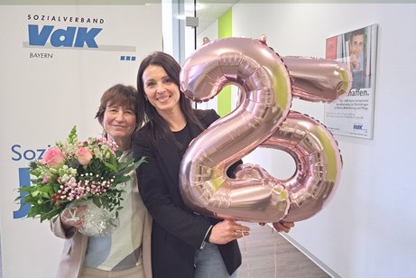 Dienstjubiläum von Lilo Markert Ehrung