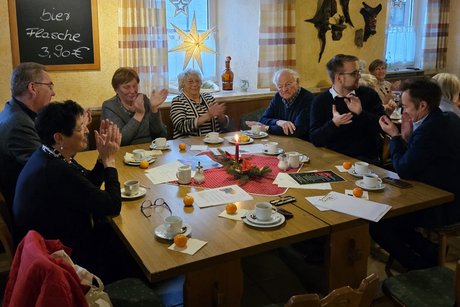 Vorstandschaft und Ehrengäste