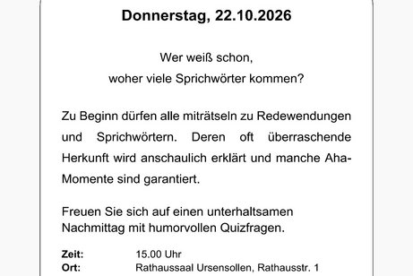 Sprüche und Sprichwörter Sprüche und Sprichwörter
