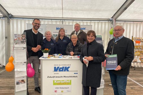 VdK Infostand Standbesetzung