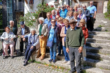 Gruppenfoto in Maria Eck a