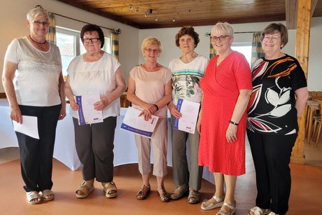 Ehrung langjähriger Mitglieder