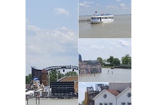 Abgebildet ist der Neusiedler See