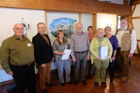 Mitglieder Ehrungen Viele Mitglieder waren zu Ihrer persönlichen Ehrung erschienen.