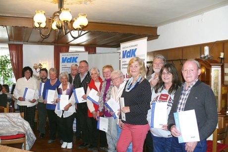 Ehrungen im Jahr 2025 beim VdK Ortsverband Sonthofen Ehrungen 2025