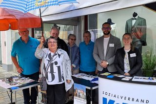 VdK Stand beim Tag der Vereine