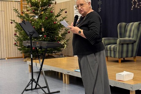 Frau Mehl mit einer wundersch&ouml;nen Weihnachtsgeschichte